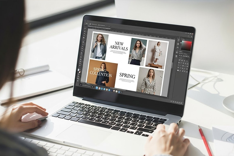 制作実務の様子